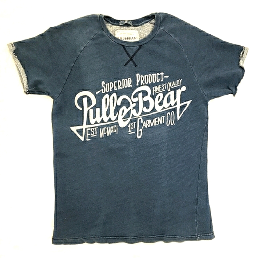 Pull & Bear Vintage Style Sweatshirt Tee